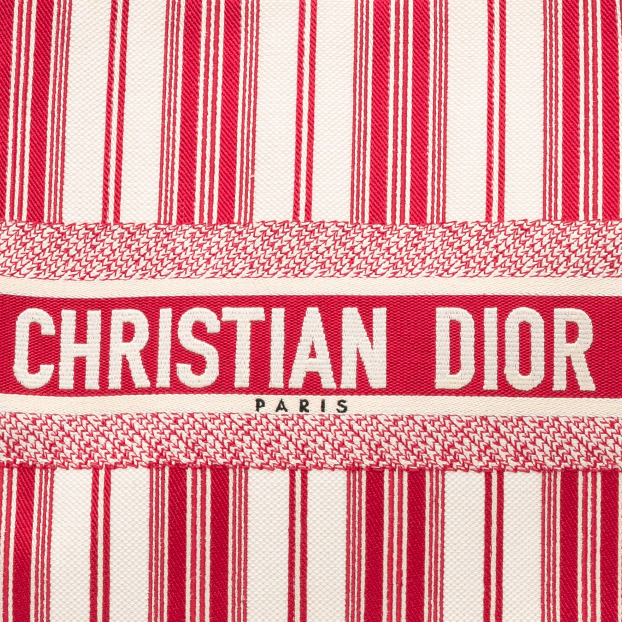 Large Striped Book Tote - Image 7