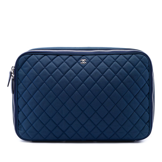 CC Quilted Nylon Laptop Case - Image 1