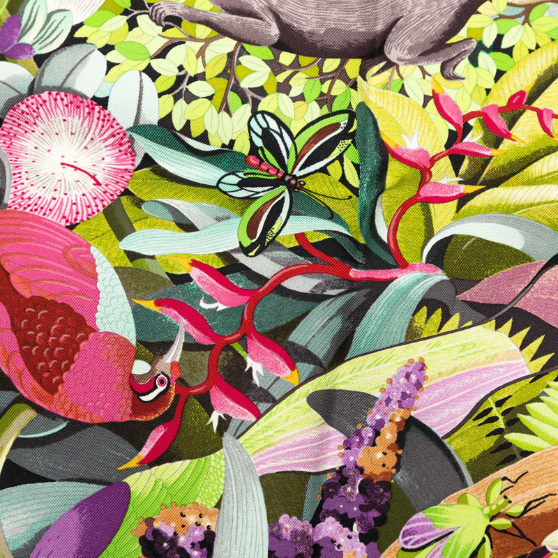 Au Coeur De La Vie Silk Scarf 90 - Image 4