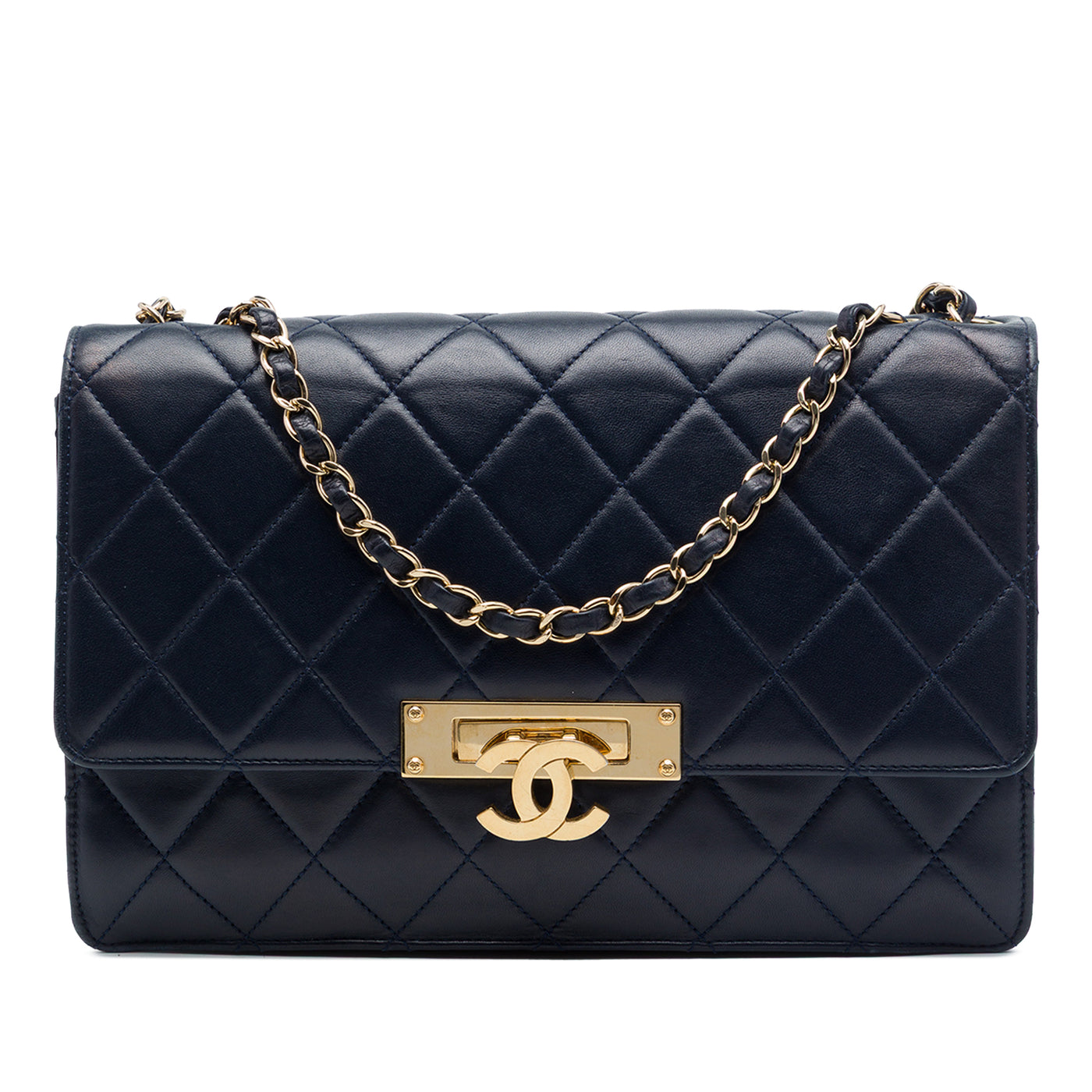 Quilted Lambskin Golden Class Flap - Image 1