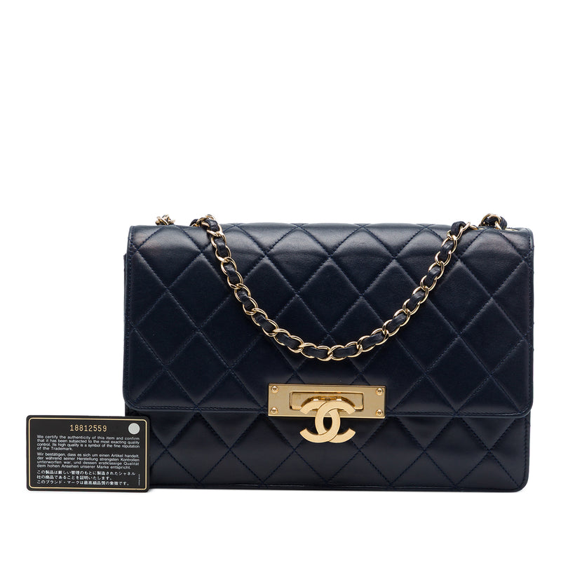Quilted Lambskin Golden Class Flap - Image 7
