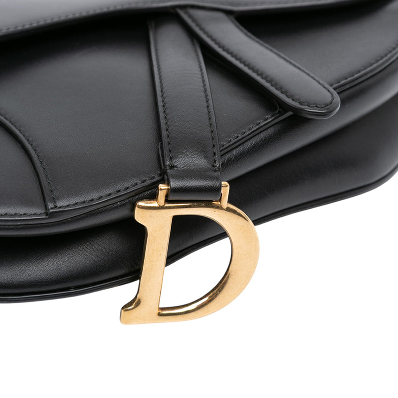 Mini Smooth Calfskin Saddle Bag - Image 8