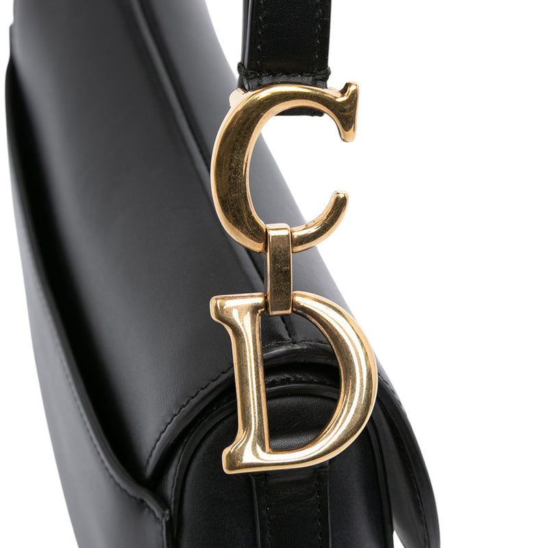 Mini Smooth Calfskin Saddle Bag - Image 9