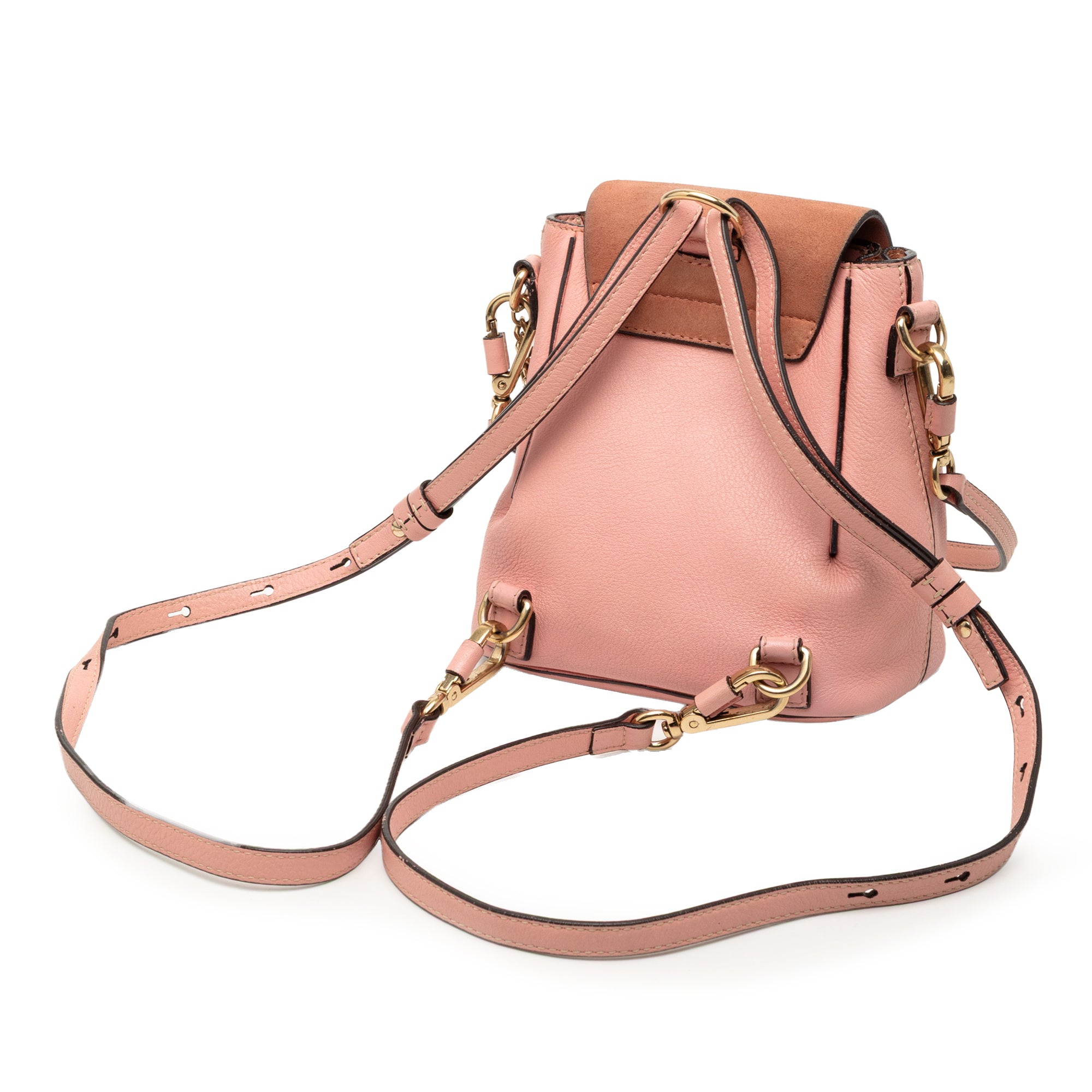 Mini Calfskin and Suede Faye Backpack - Image 2