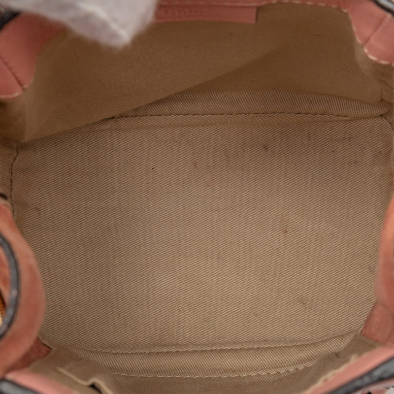 Mini Calfskin and Suede Faye Backpack - Image 4