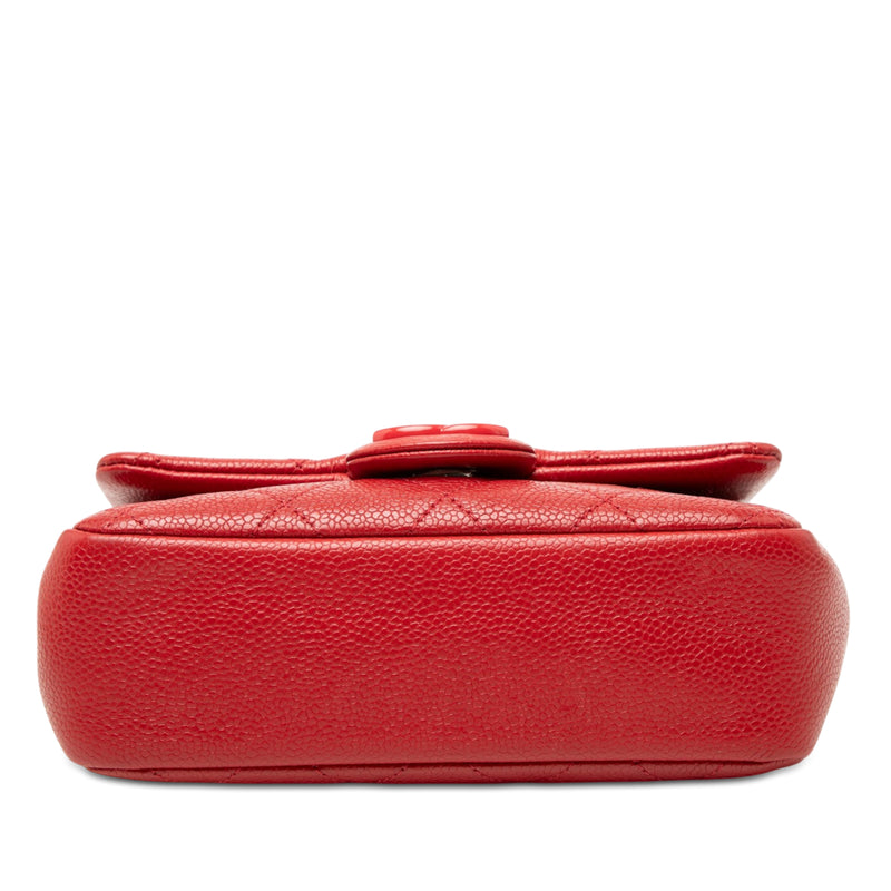 Mini Square Caviar Incognito Flap - Image 3