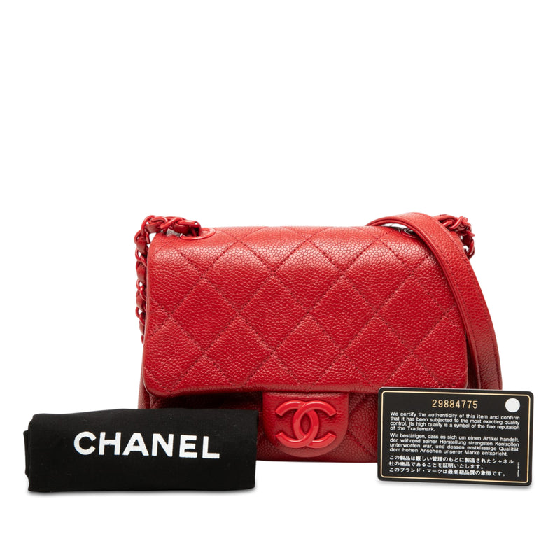 Mini Square Caviar Incognito Flap - Image 8
