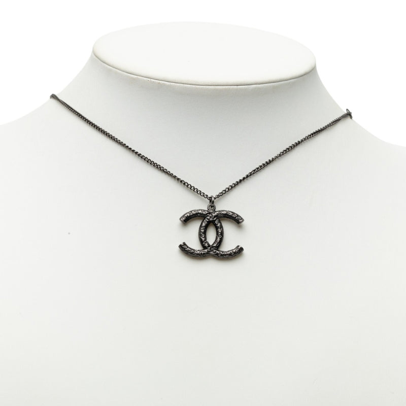 CC Ruthenium Plated Pendant Necklace - Image 6