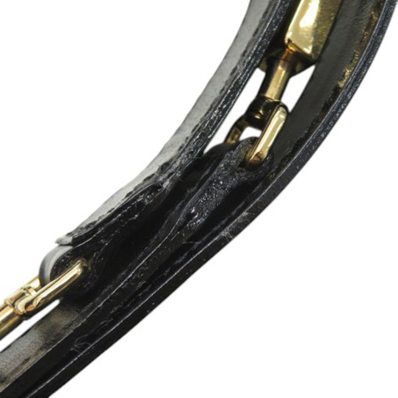 Leather Gancini Top Handle Bag - Image 20