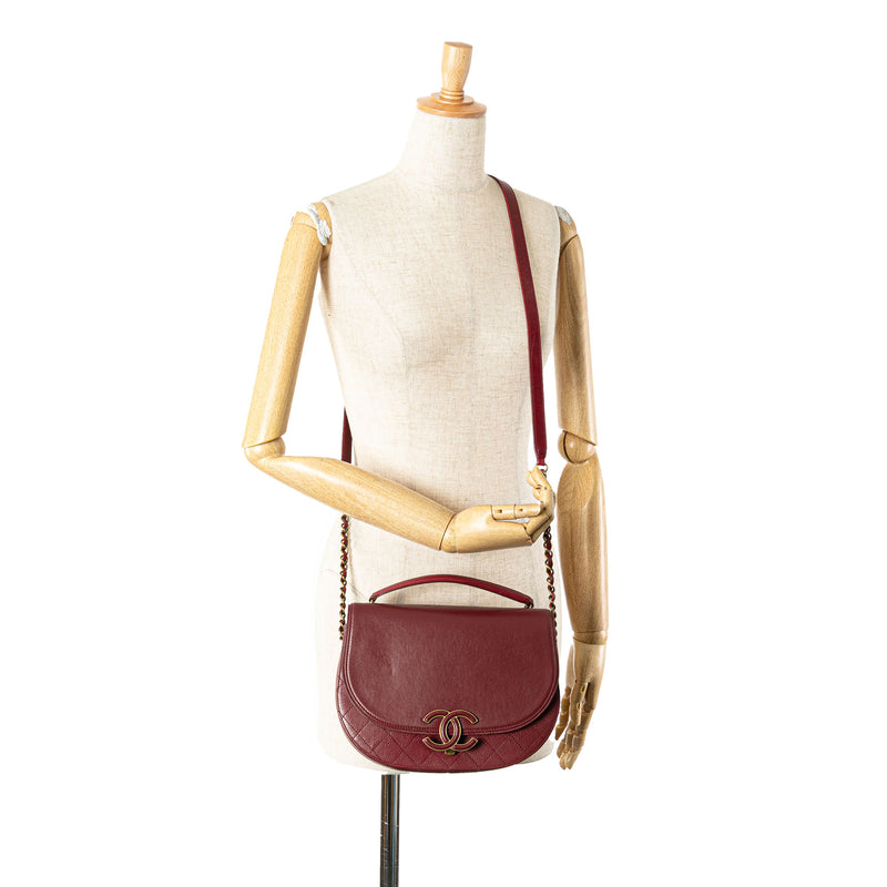 Medium Calfskin Coco Curve Flap - Image 12