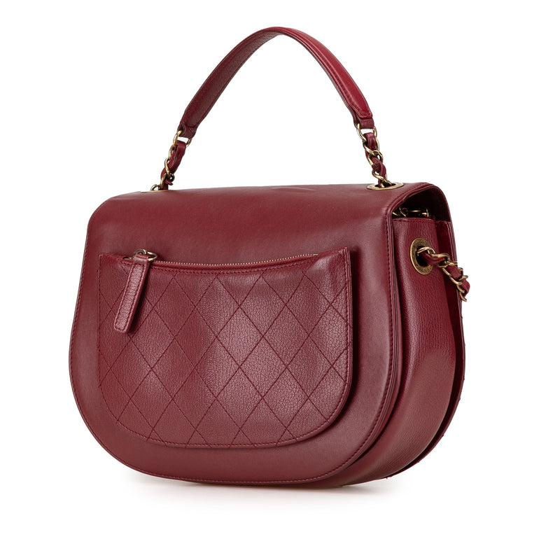 Medium Calfskin Coco Curve Flap - Image 2
