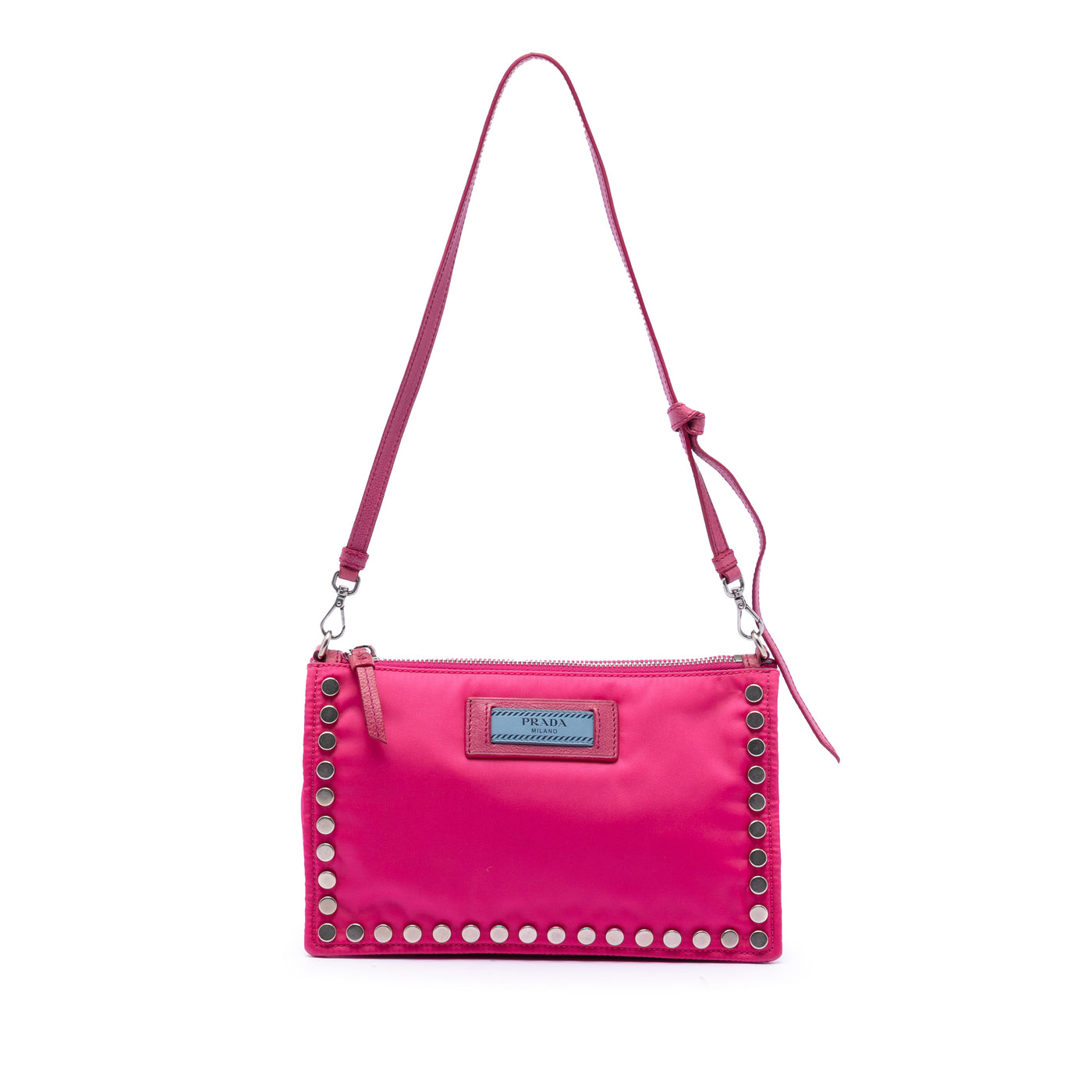Tessuto Studded Etiquette Shoulder Bag - Image 1