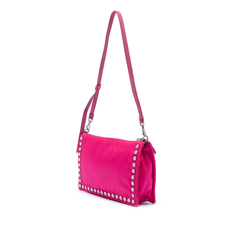 Tessuto Studded Etiquette Shoulder Bag - Image 2