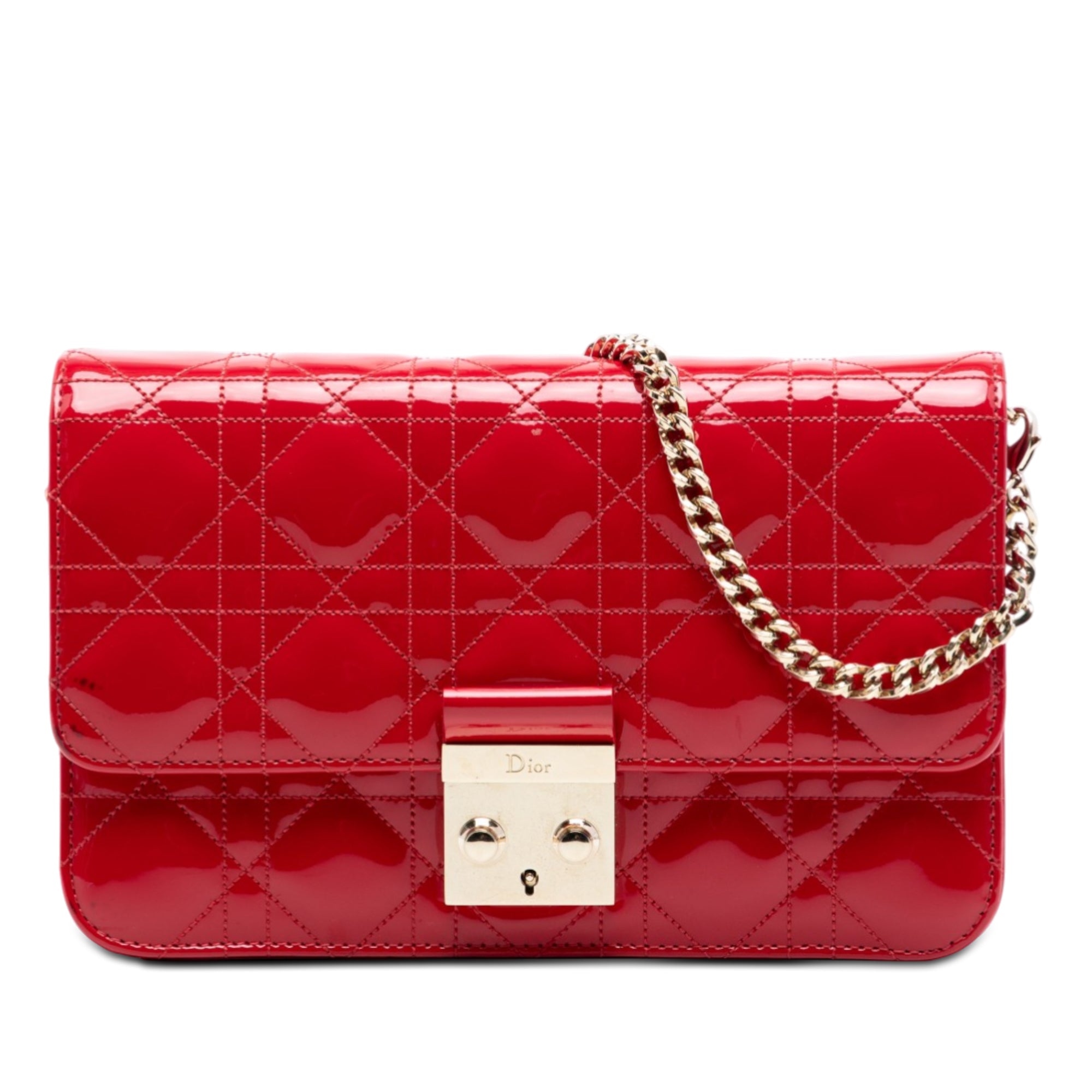 Patent Cannage Miss Dior Promenade Crossbody - Image 1