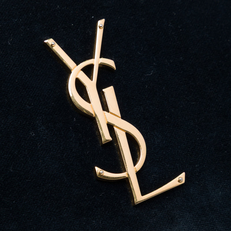 Suede Monogram Kate Chain Wallet - Image 5