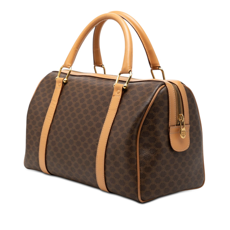 Macadam Coated Canvas Boston Bag - Image 2