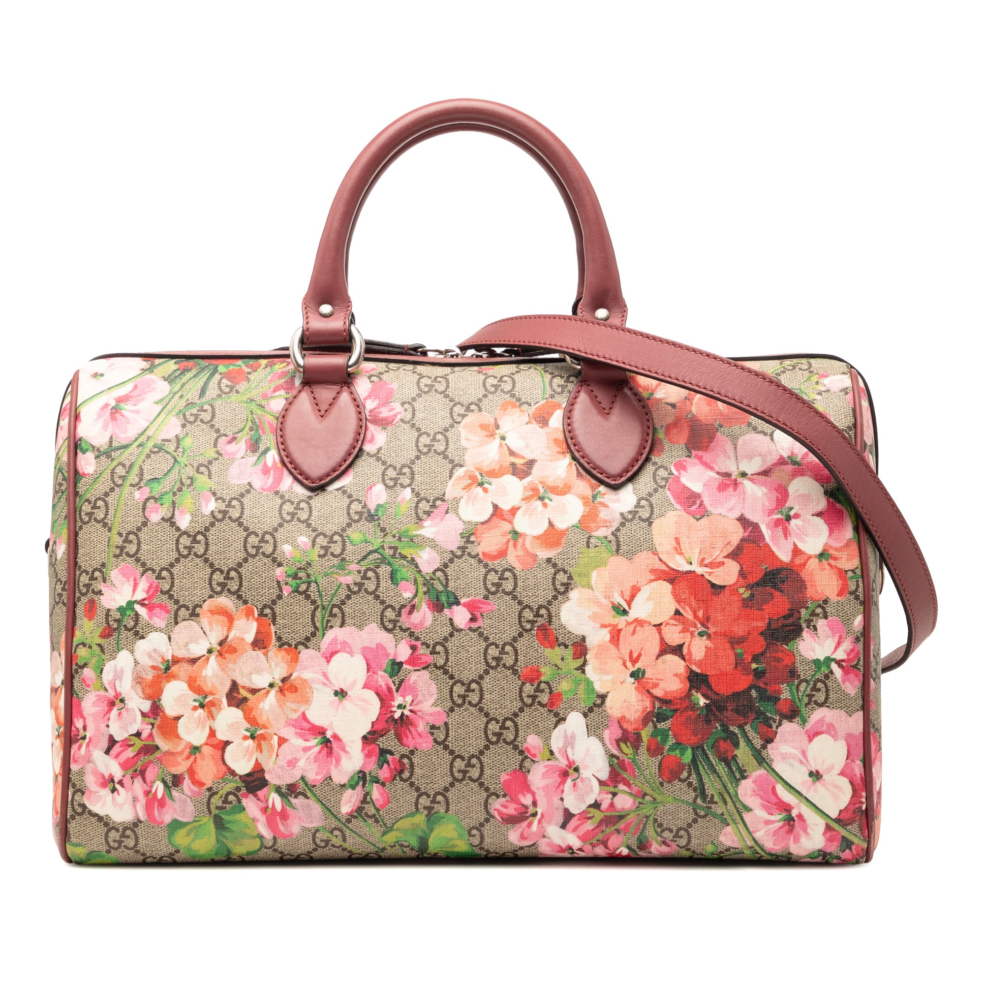 Medium GG Supreme Blooms Satchel - Image 1