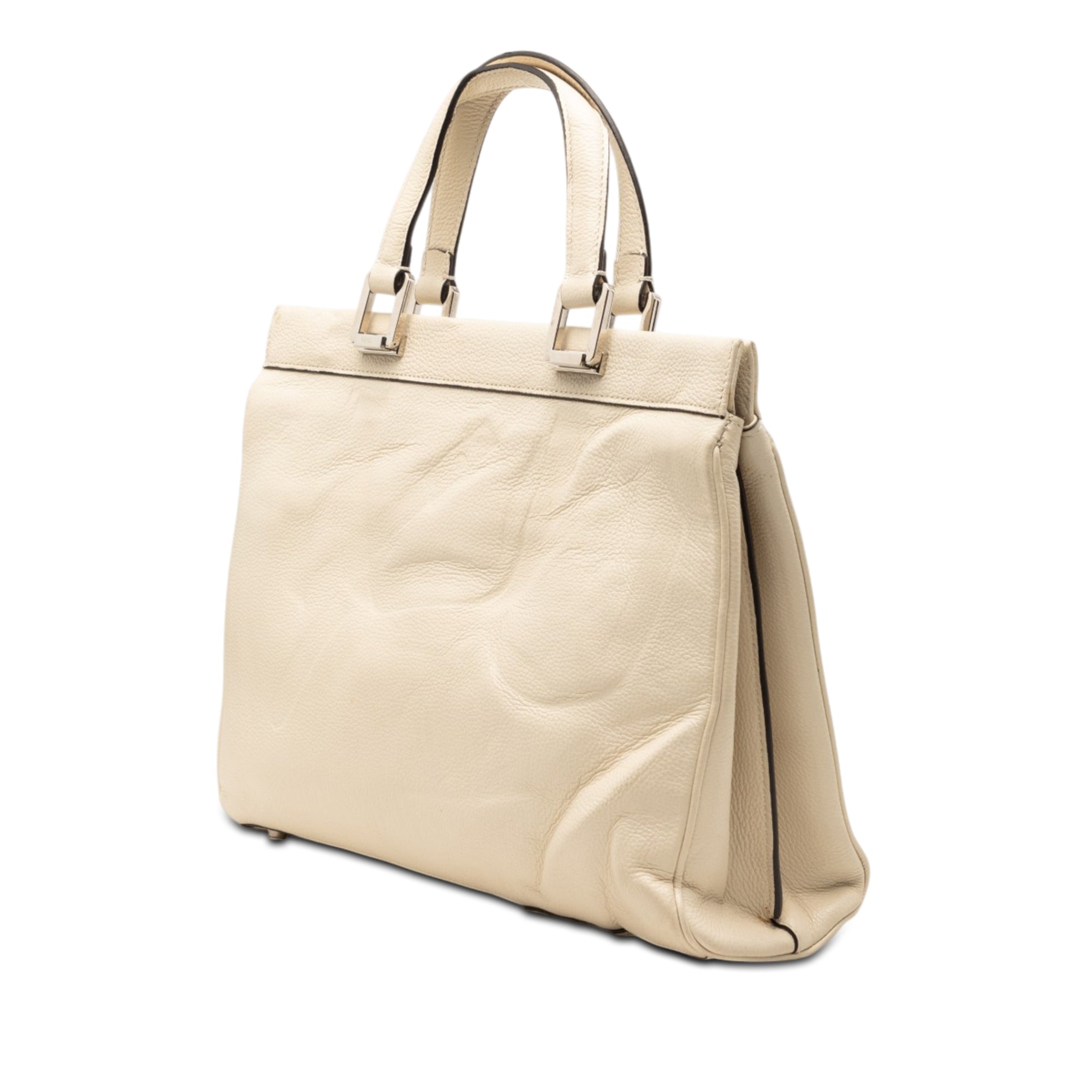 Medium Calfskin Zumi Top Handle Bag - Image 2