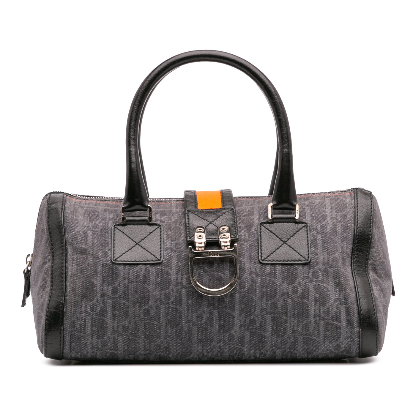 Diorissimo Trotter Denim Flight Boston Bag - Image 1