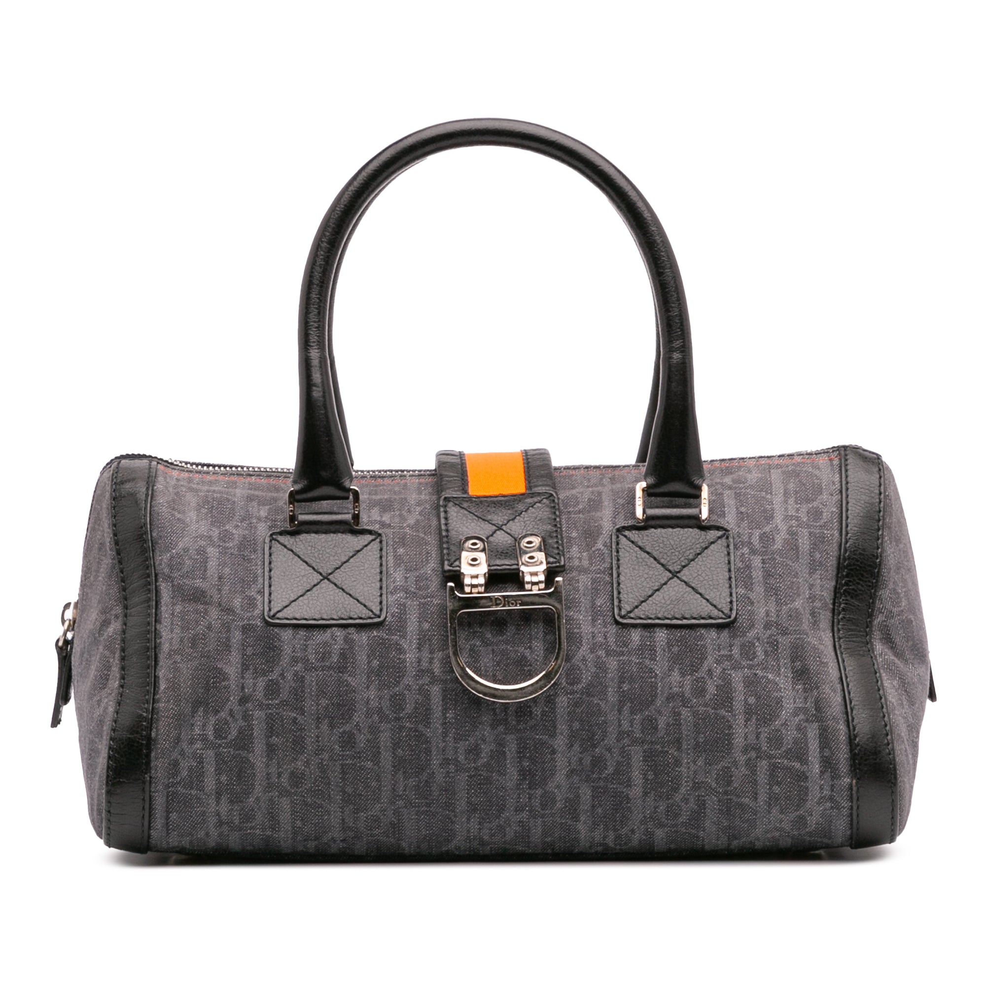 Diorissimo Trotter Denim Flight Boston Bag - Image 1