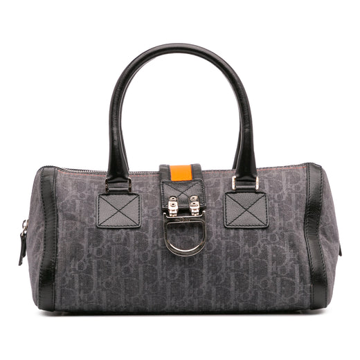 Diorissimo Trotter Denim Flight Boston Bag - Image 1