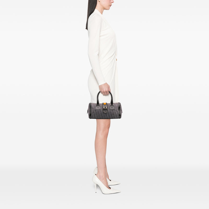 Diorissimo Trotter Denim Flight Boston Bag - Image 11