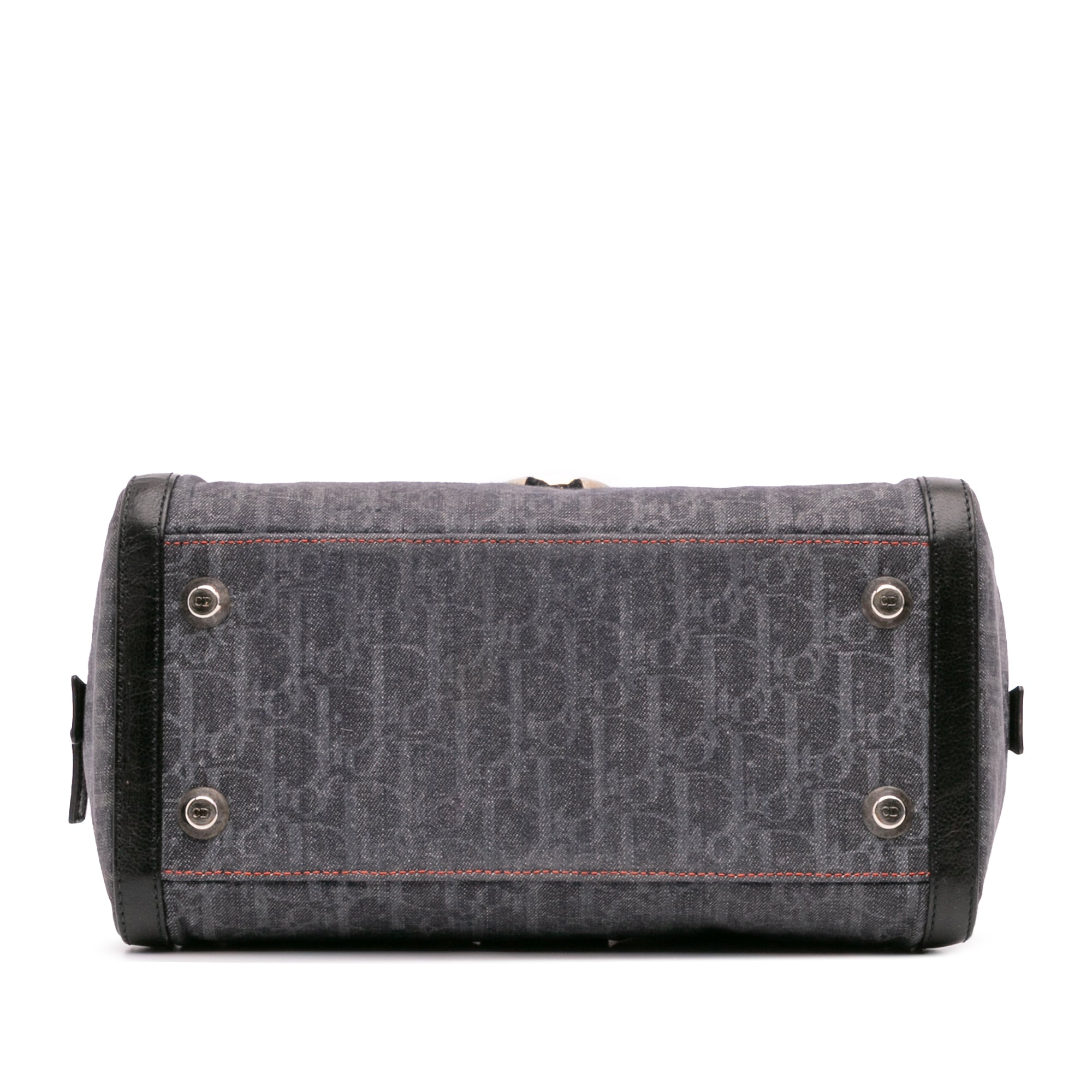Diorissimo Trotter Denim Flight Boston Bag - Image 3