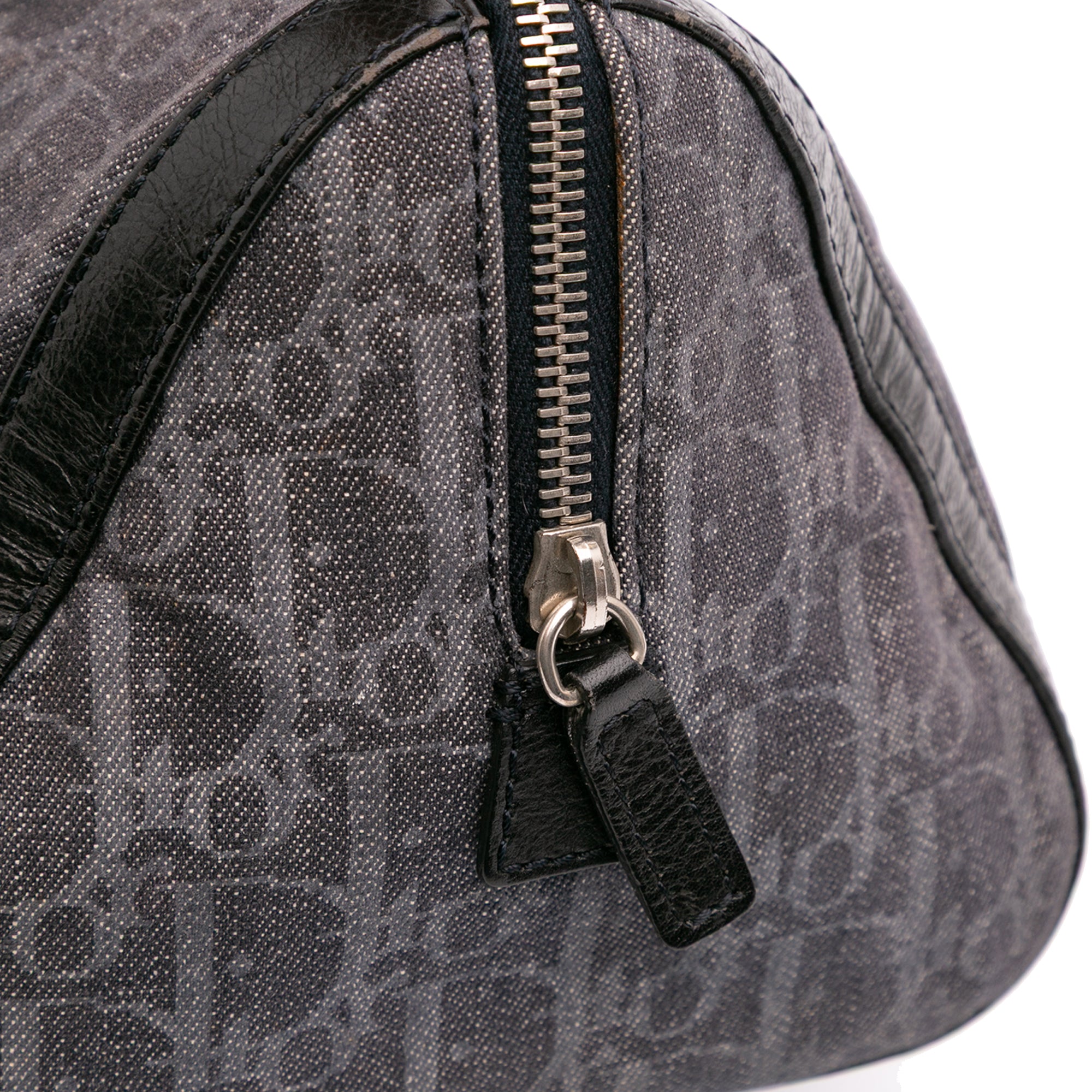 Diorissimo Trotter Denim Flight Boston Bag - Image 7