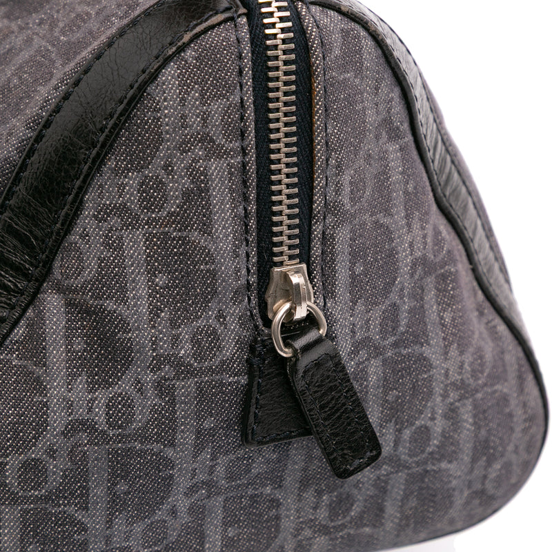 Diorissimo Trotter Denim Flight Boston Bag - Image 7