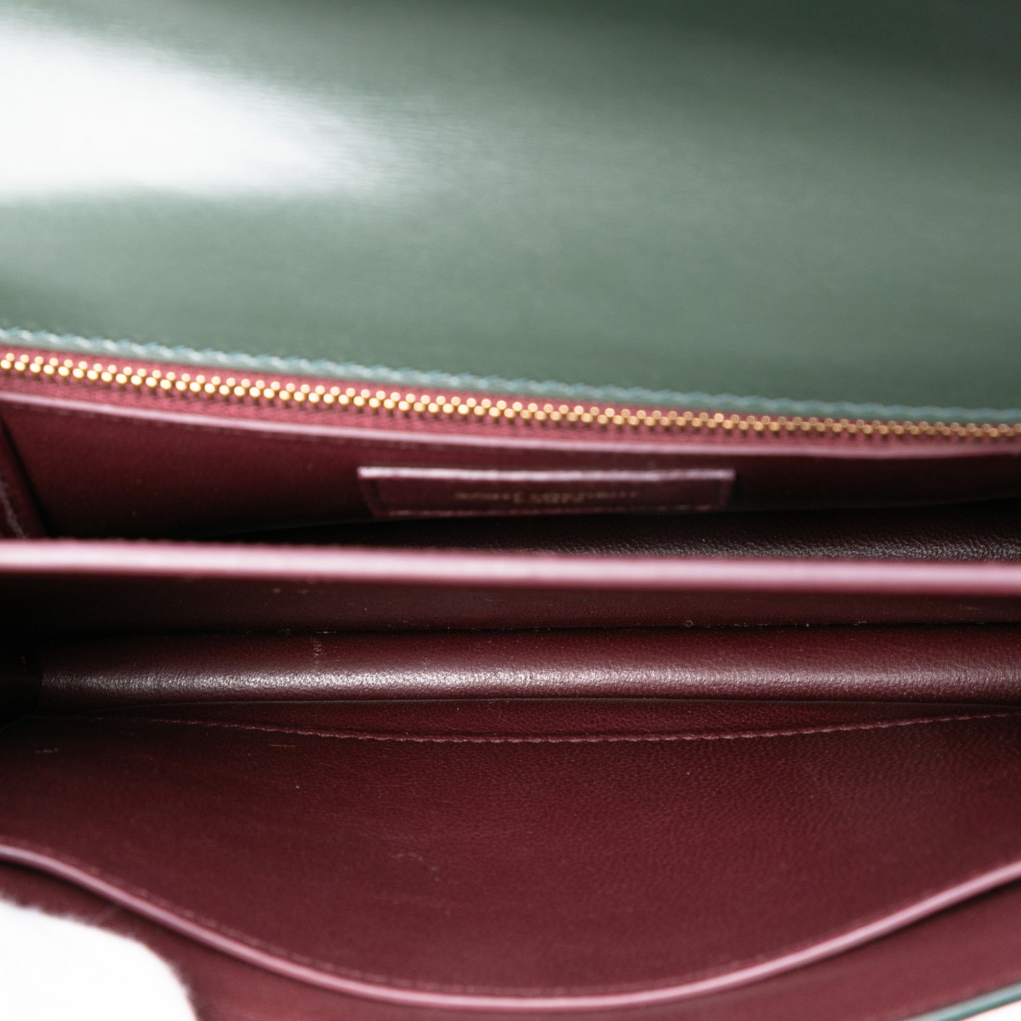 Smooth Calfskin Monogram Cassandra Clasp Bag - Image 4