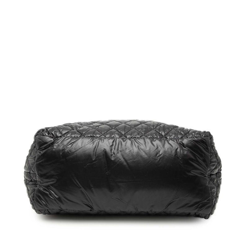 Medium Quilted Nylon Reversible Coco Cocoon Tote - Image 3