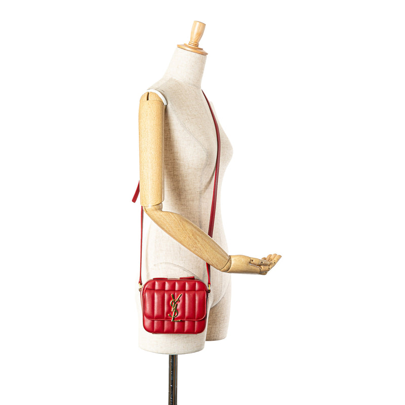 Toy Lambskin Vicky Crossbody - Image 14