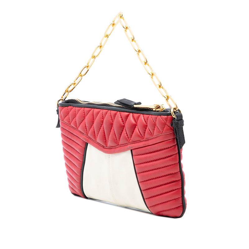 Bicolor Nappa Biker Satchel - Image 2