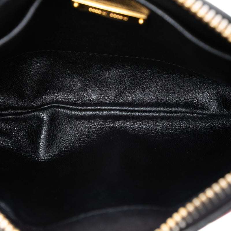 Bicolor Nappa Biker Satchel - Image 4