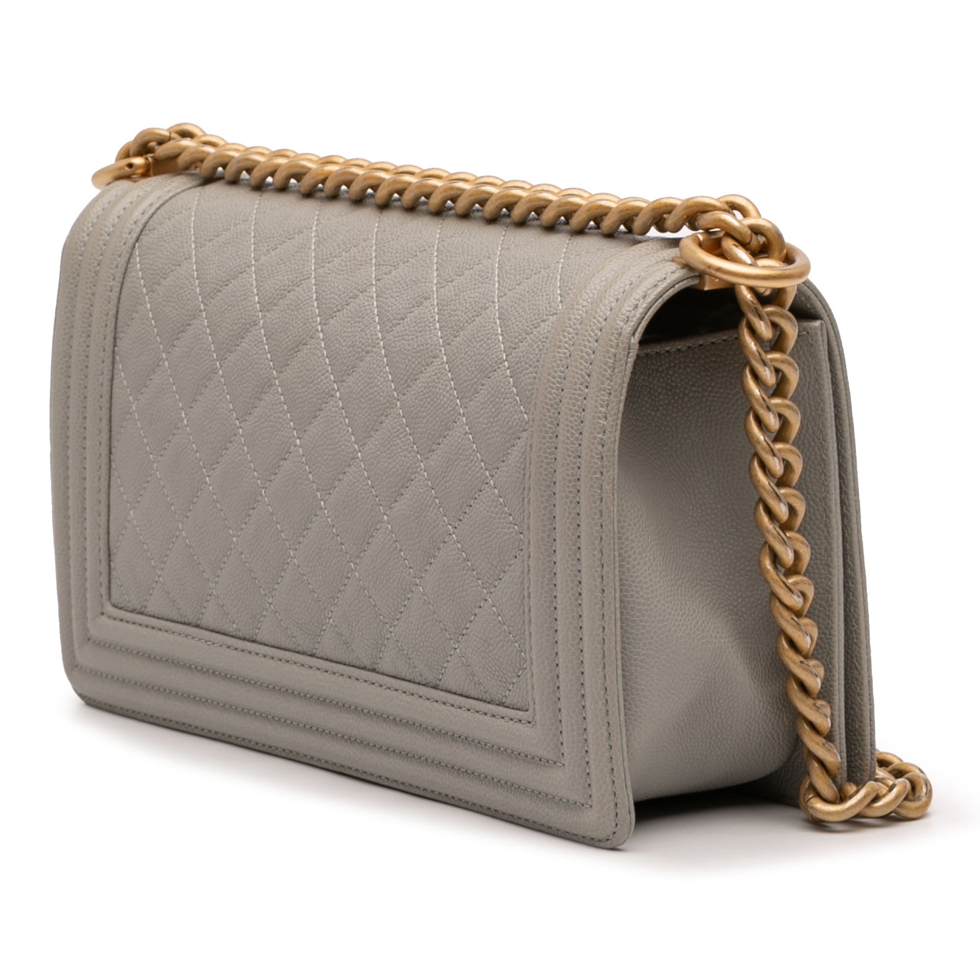 Old Medium Quilted Caviar Boy Flap - Image 2