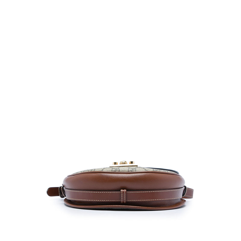GG Supreme Saddle Padlock Crossbody - Image 3