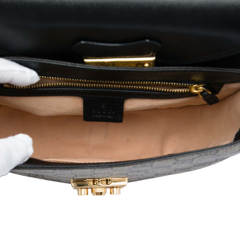 GG Supreme Saddle Padlock Crossbody - Image 4