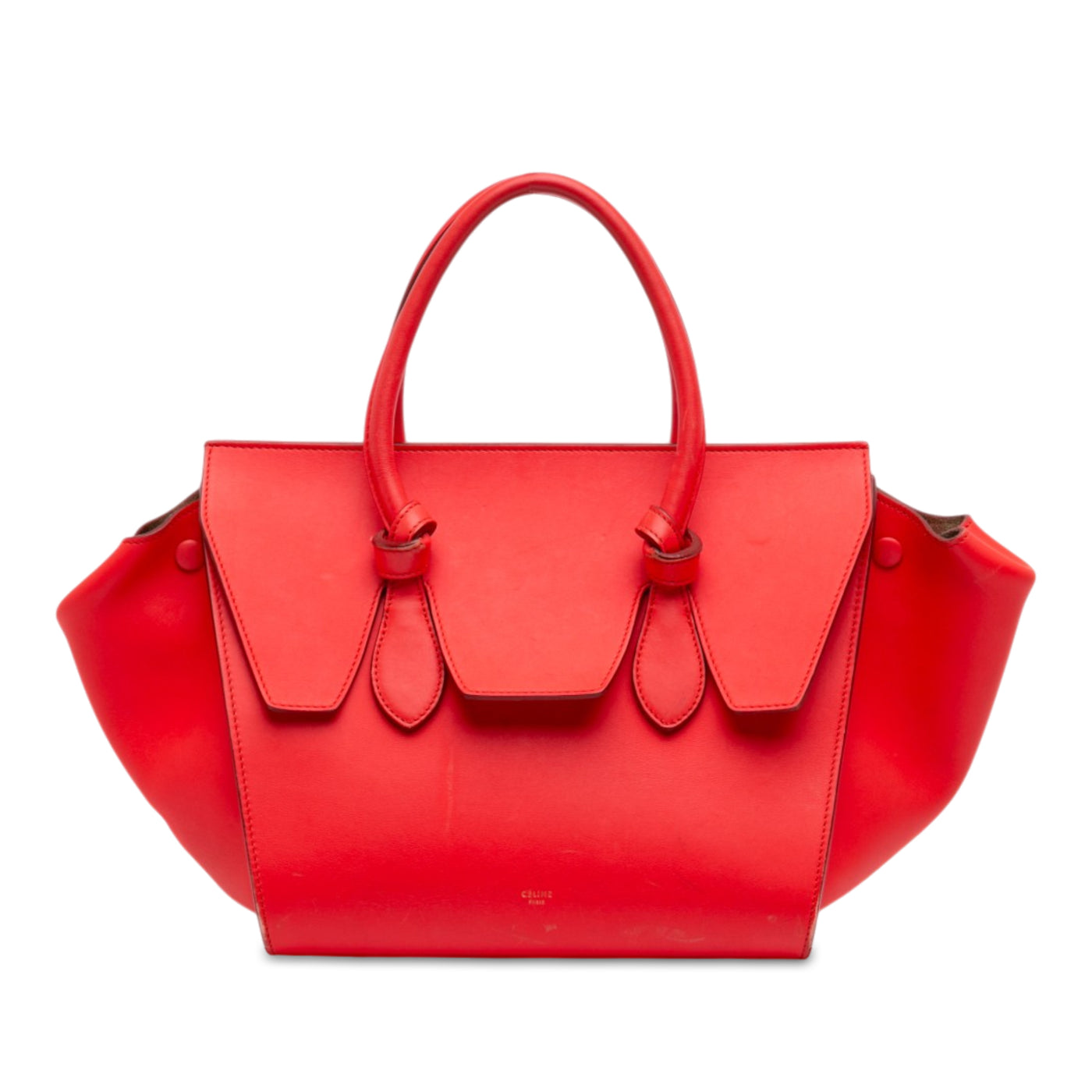Small Smooth Calfskin Tie Knot Handbag - Image 1