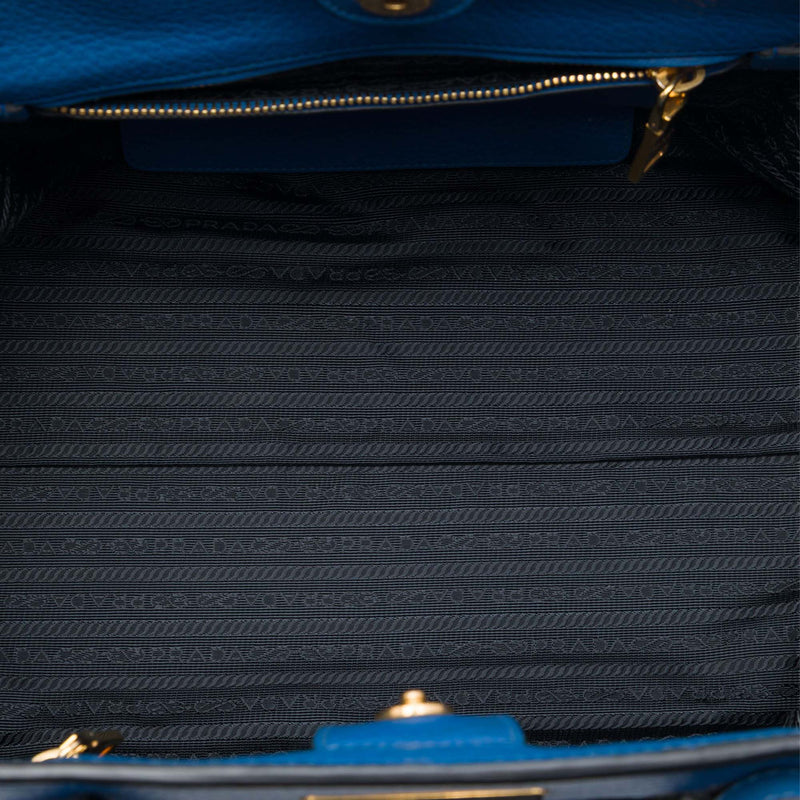 Vitello Daino Front Pocket Open Convertible Tote - Image 4