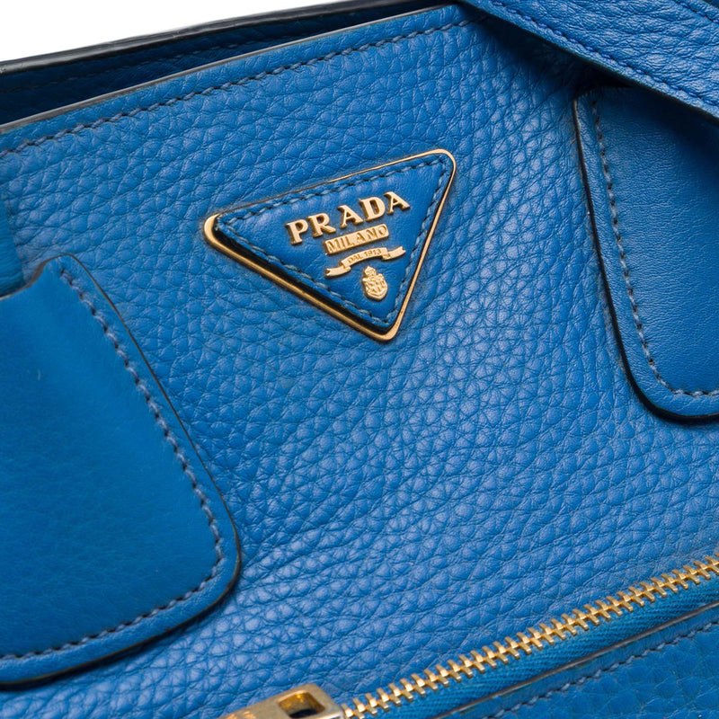 Vitello Daino Front Pocket Open Convertible Tote - Image 5