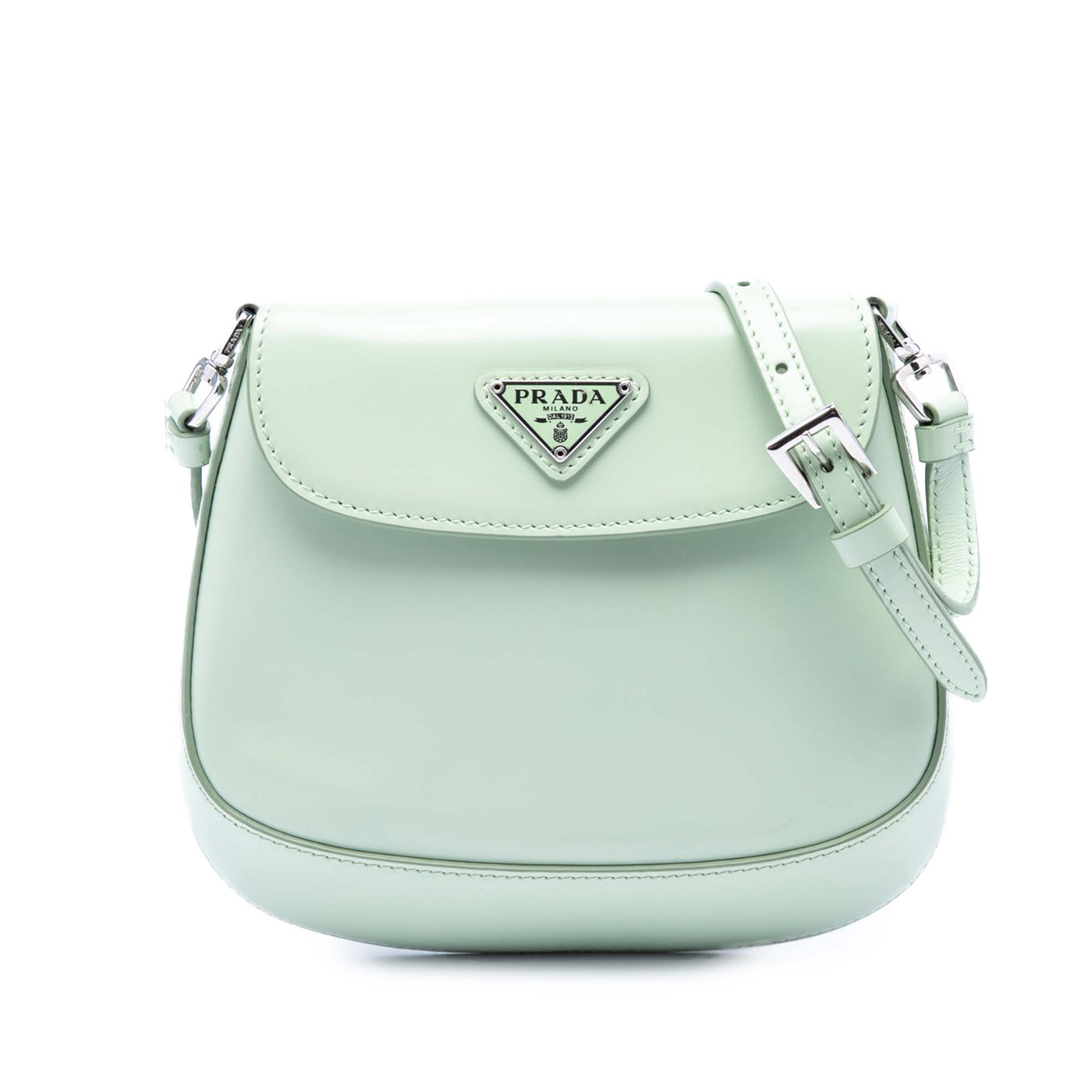 Mini Brushed Leather Cleo Bag - Image 1