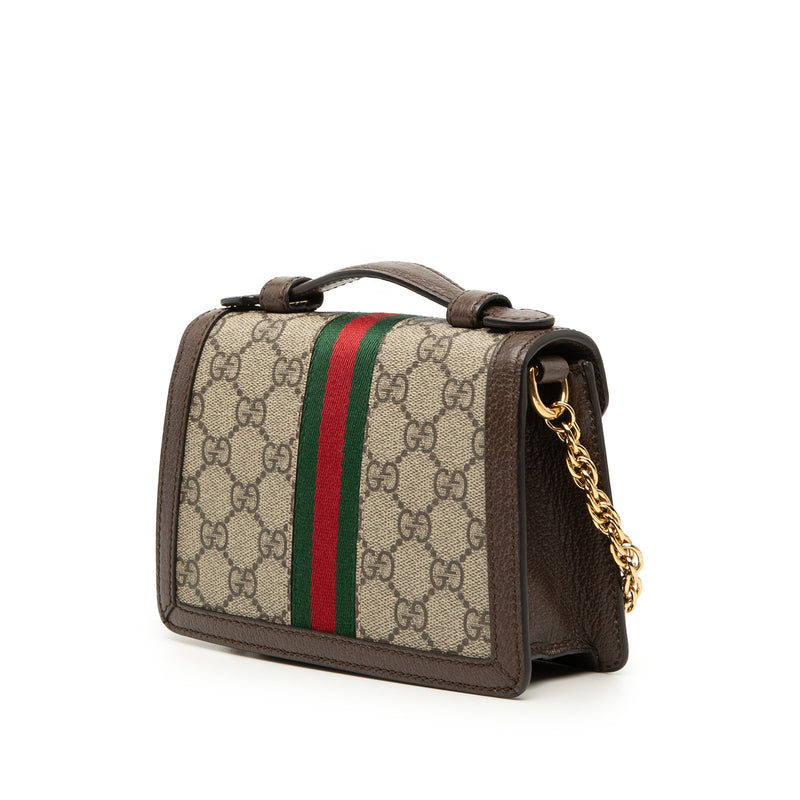Small GG Supreme Web Ophidia Top Handle Bag - Image 2