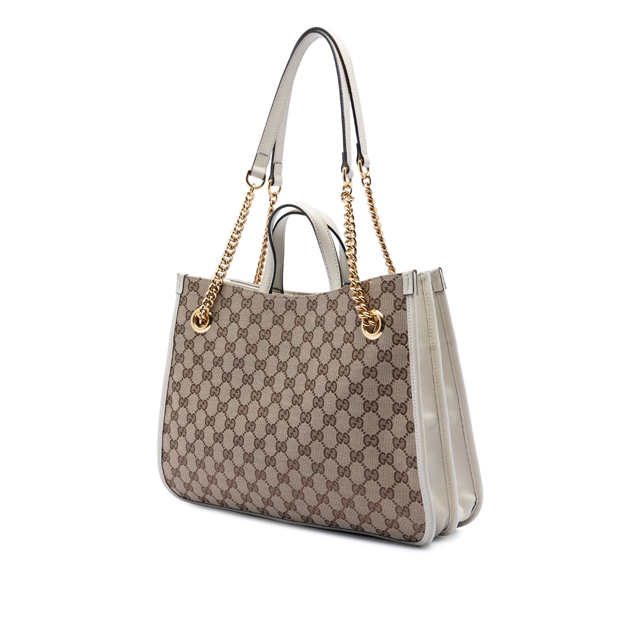 Medium GG Canvas Horsebit 1955 Chain Tote - Image 2