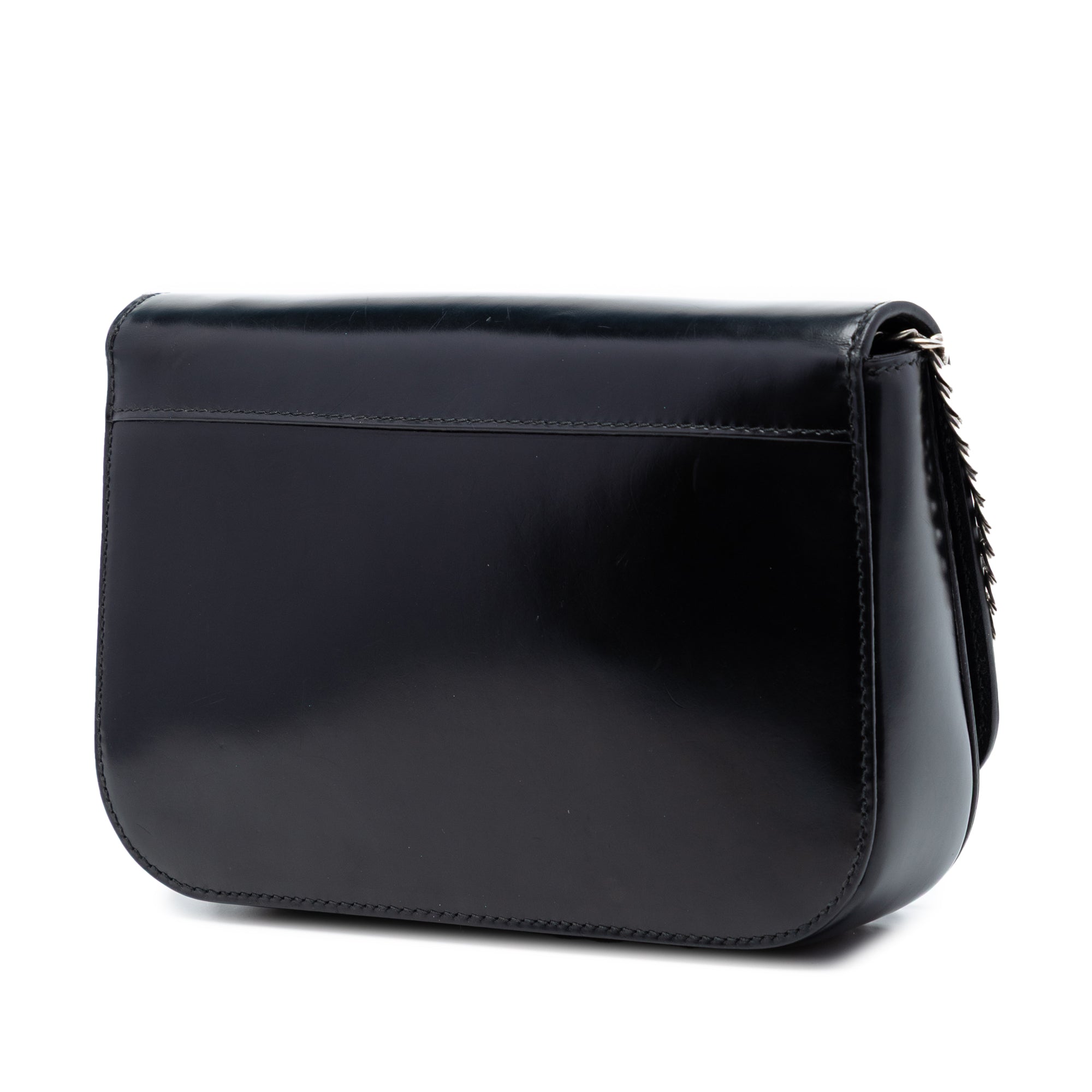 Spazzolato Leather Sybille Flap Crossbody - Image 2
