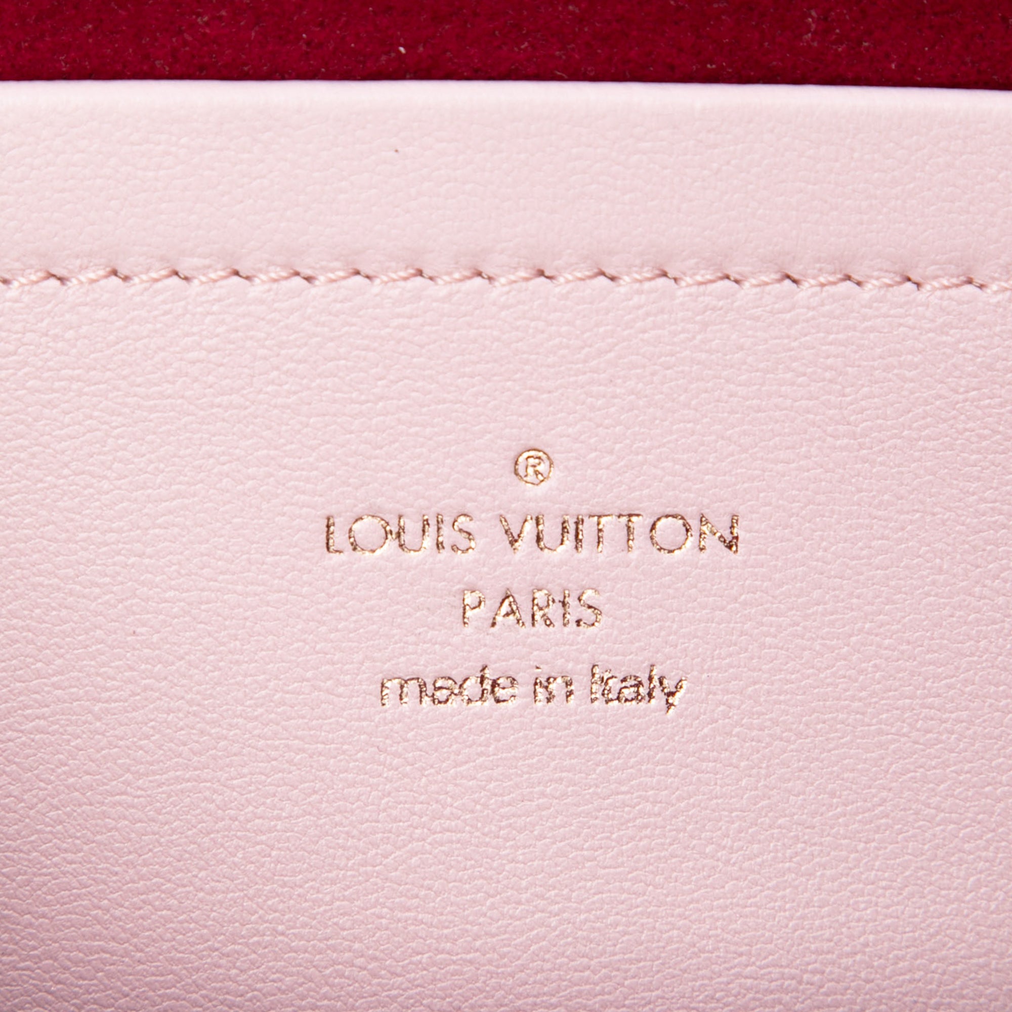 Monogram Embossed Lambskin Pochette Coussin - Image 5
