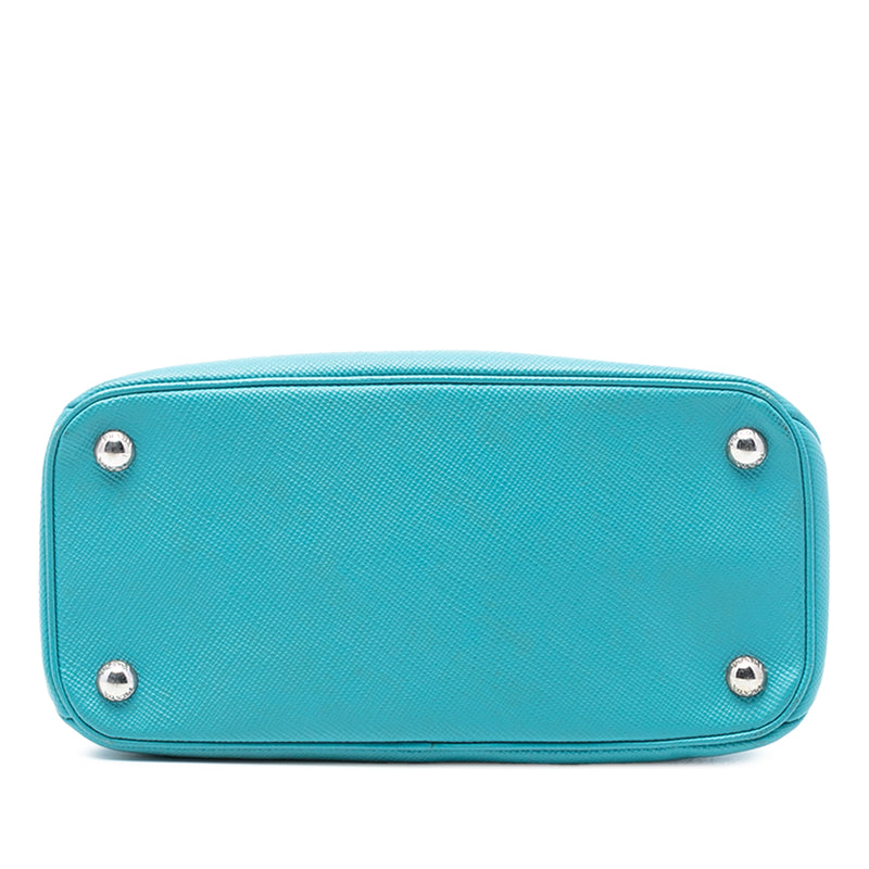Small Saffiano Cuir Turnlock Twin Satchel - Image 3