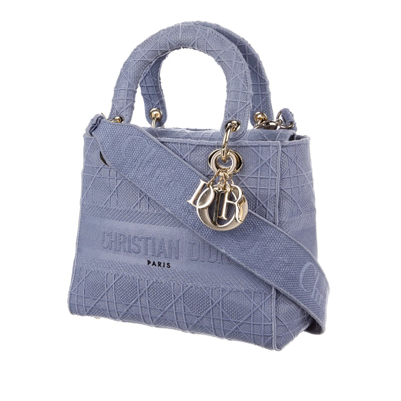 Medium Canvas Cannage Lady D Lite - Image 2