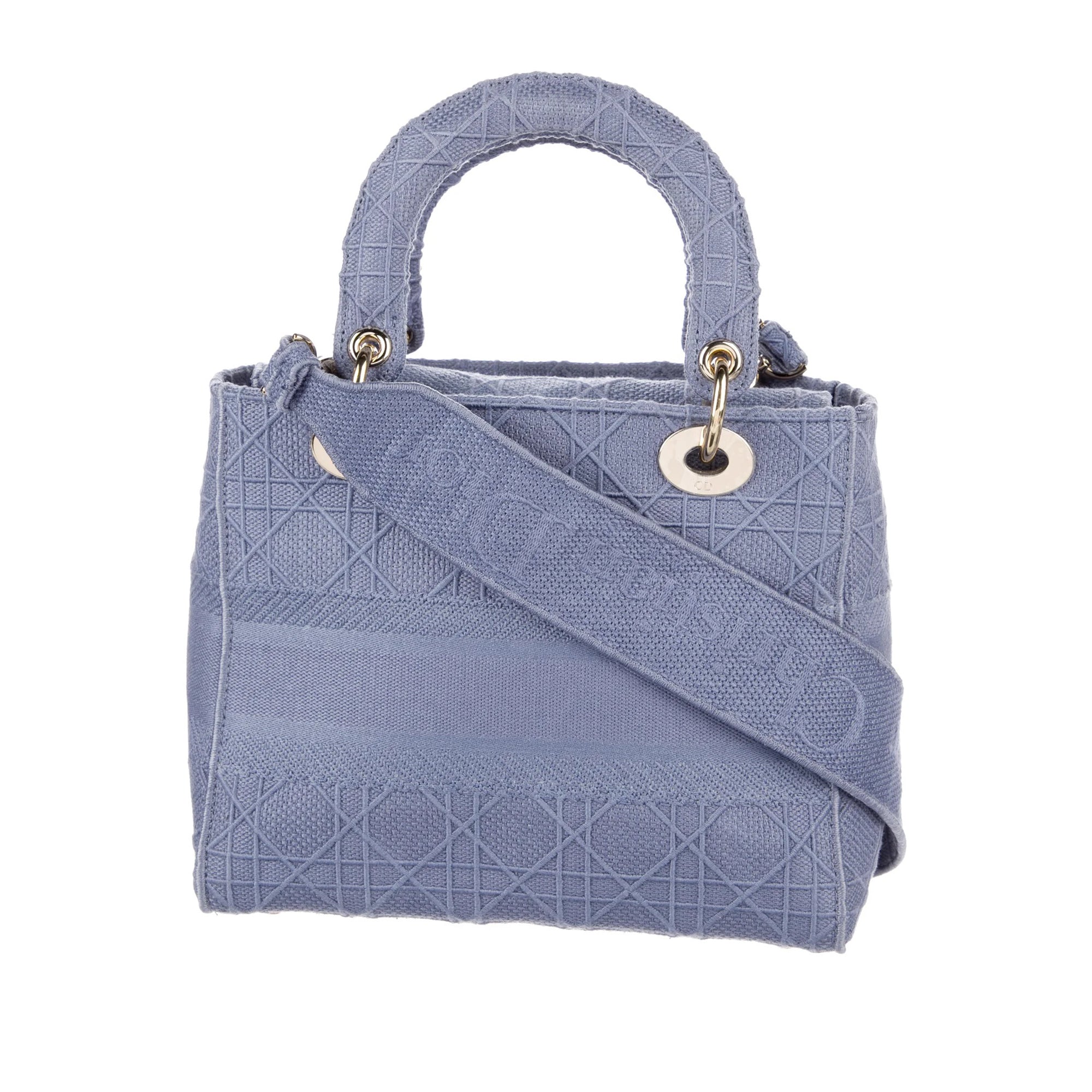 Medium Canvas Cannage Lady D Lite - Image 3