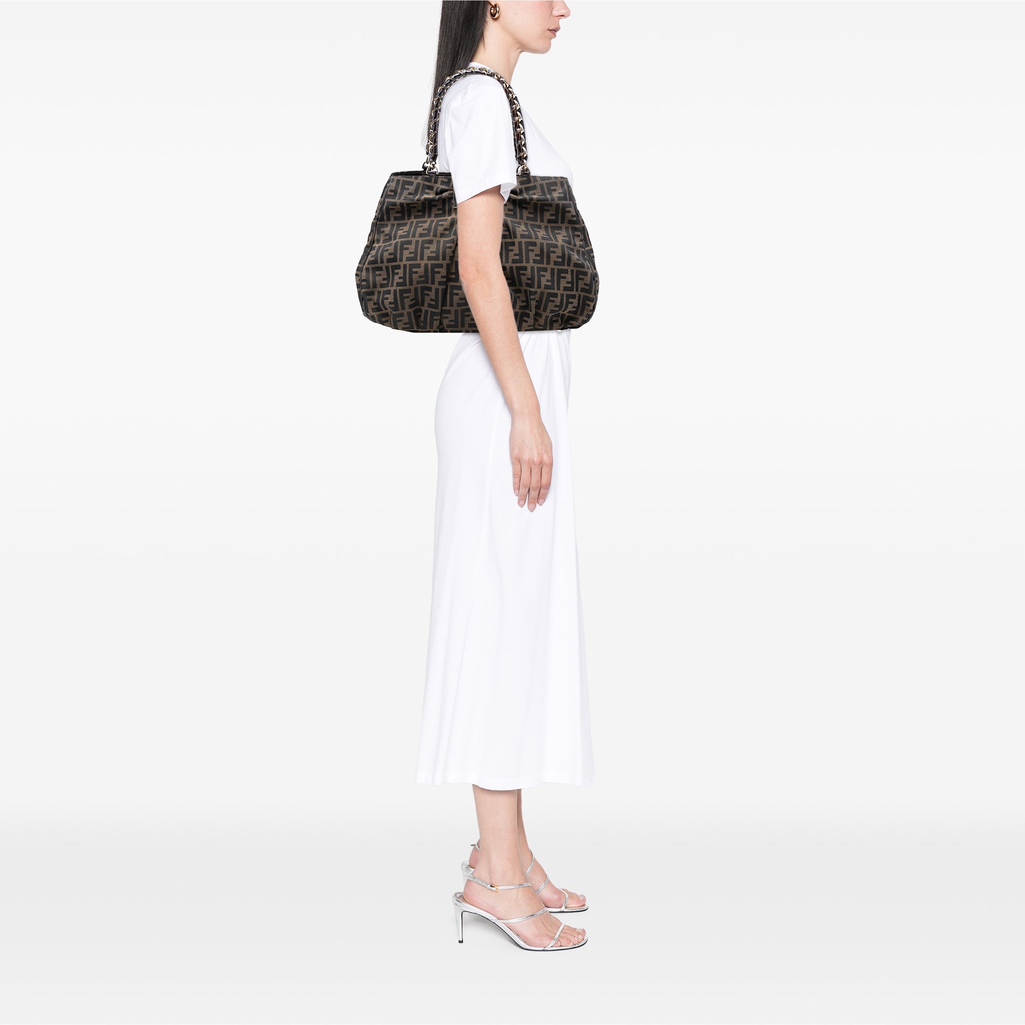 Large Zucca Canvas Mia Tote - Image 7