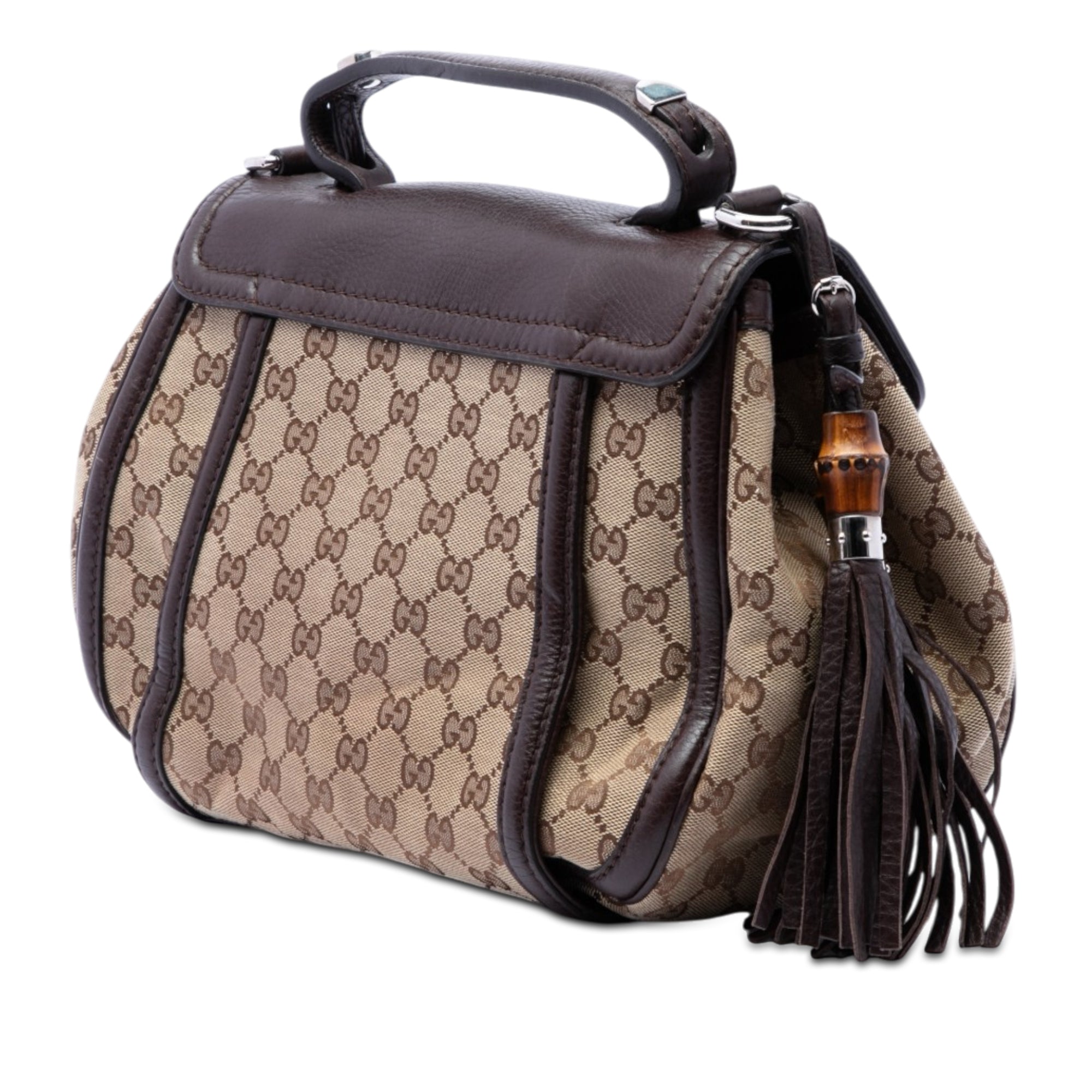 GG Canvas Techno Horsebit Top Handle Bag - Image 2